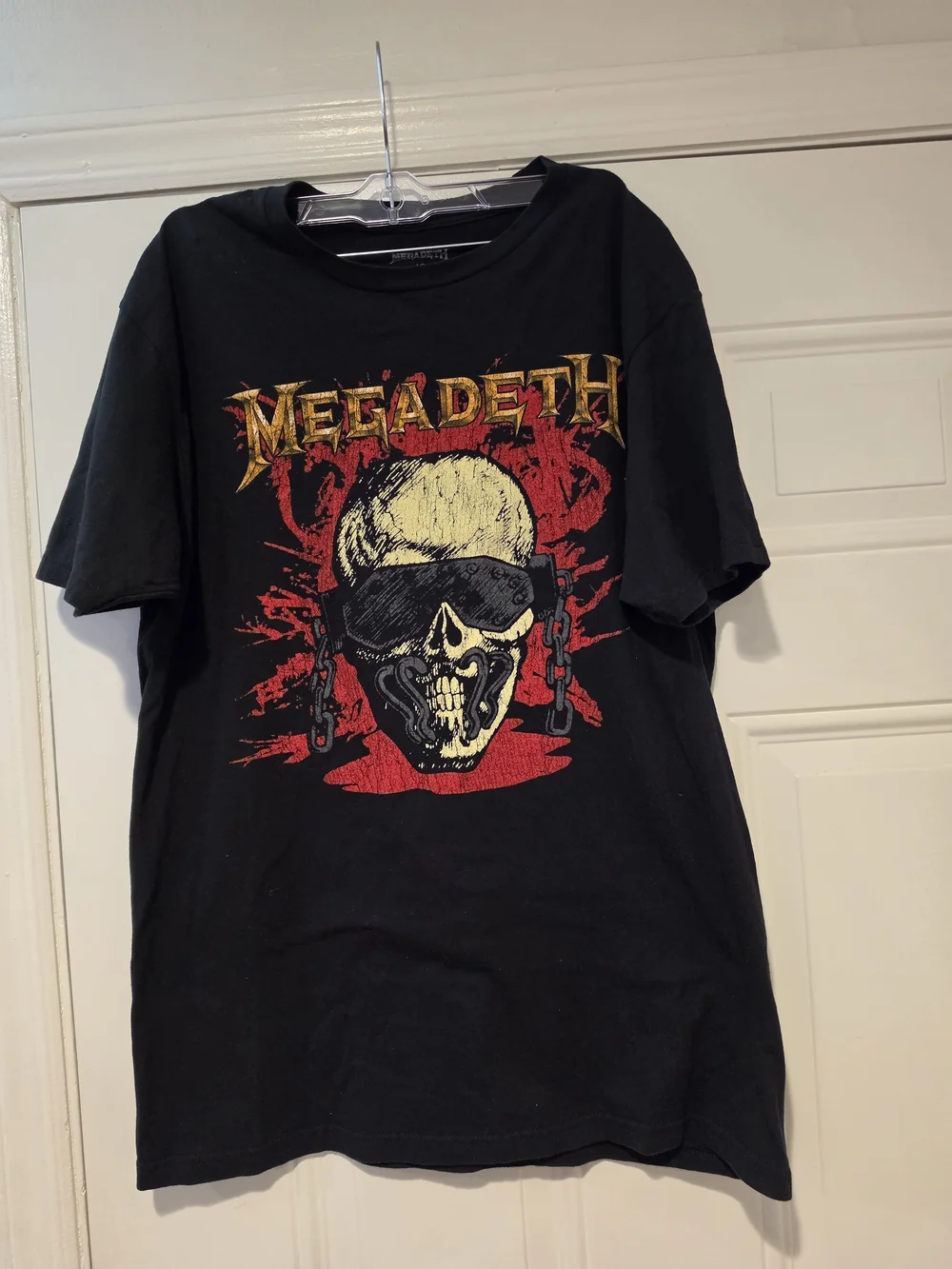 Megadeth Black Short Sleeve Graphic Tee